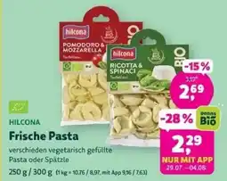 Biomarkt Hilcona Frische Pasta Angebot