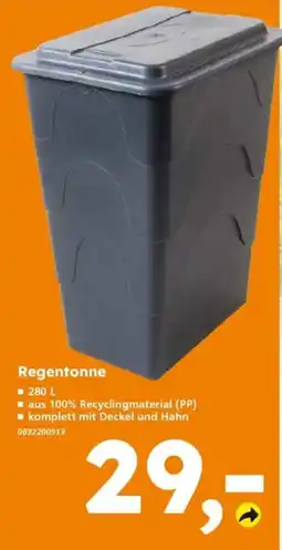 Globus Baumarkt Regentonne Angebot