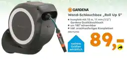 Globus Baumarkt GARDENA Wand-Schlauchbox „Roll Up S“ Angebot