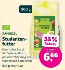 Biomarkt RAPUNZEL Studenten-futter Angebot
