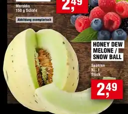 EDEKA Foodservice HONEY DEW MELONE / SNOW BALL Angebot