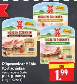 Edeka Herkules Rügenwalder Mühle Kochschinken Angebot