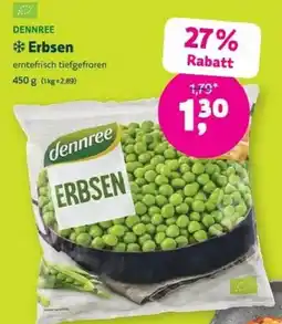 Biomarkt DENNREE Erbsen Angebot