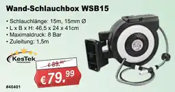 Stabilo Fachmarkt Wand-Schlauchbox WSB15 KesTek Angebot