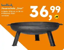 Globus Baumarkt buschbeck Feuerschale „Iron" Angebot