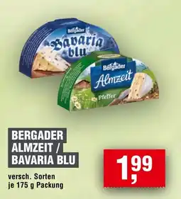 EDEKA Foodservice Bergader Almzeit / Bavaria Blu Angebot