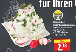Edeka Herkules Radischen Frischkäse Zubereitung Angebot