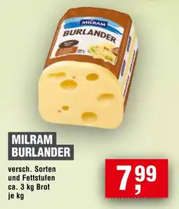 EDEKA Foodservice MILRAM BURLANDER Angebot