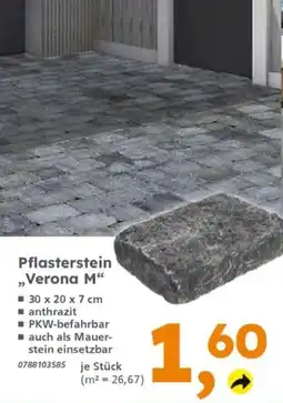 Globus Baumarkt Pflasterstein "Verona M" Angebot