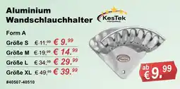 Stabilo Fachmarkt Aluminium Wandschlauchhalter KesTek Angebot