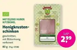 Biomarkt METZGEREI HUBER Honigkrustenschinken Angebot