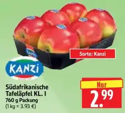 Edeka Herkules Südafrikanische Tafeläpfel KL. I Kanzi Angebot