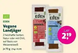 Biomarkt EDEN Vegane Landjäger Angebot