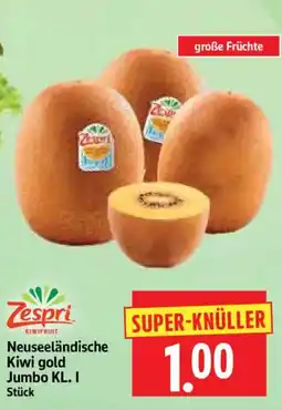 Edeka Herkules Zespri Neuseeländische Kiwi gold Jumbo KL. I Angebot