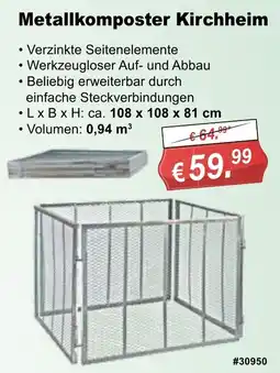 Stabilo Fachmarkt Metallkomposter Kirchheim Angebot