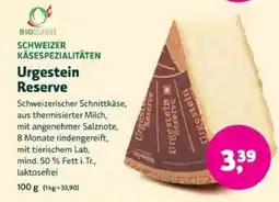 Biomarkt Urgestein Reserve Angebot