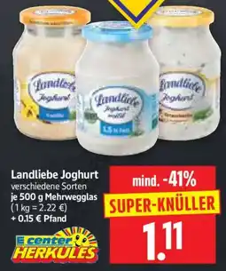 Edeka Herkules Landliebe Joghurt Angebot
