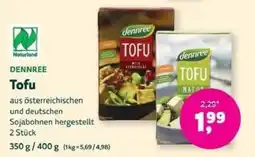 Biomarkt DENNREE Tofu Angebot