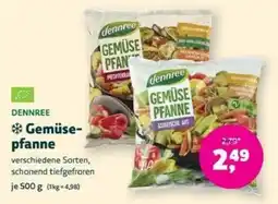 Biomarkt DENNREE Gemüse-pfanne Angebot