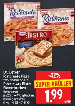 Edeka Herkules Dr. Oetker Ristorante Pizza Angebot