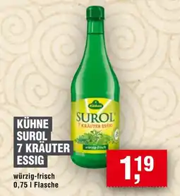 EDEKA Foodservice KÜHNE SUROL 7 KRÄUTER ESSIG Angebot