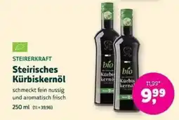 Biomarkt Steirerkraft Steirisches Kürbiskernöl Angebot