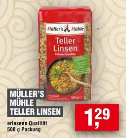 EDEKA Foodservice MÜLLER'S MÜHLE TELLER LINSEN Angebot