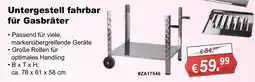 Stabilo Fachmarkt Untergestell fahrbar für Gasbräter Angebot