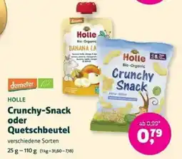 Biomarkt HOLLE Crunchy-Snack Angebot