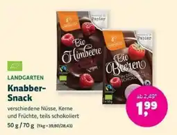 Biomarkt LANDGARTEN Knabber-Snack Angebot
