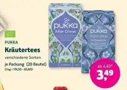 Biomarkt PUKKA Kräutertees Angebot