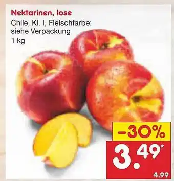 Netto Marken-Discount Nektarinen, Lose Angebot