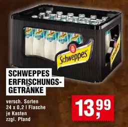 EDEKA Foodservice Schweppes Erfrischungsgetränke Angebot