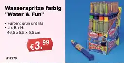 Stabilo Fachmarkt Wasserspritze farbig "Water & Fun" Angebot