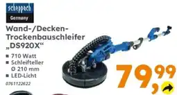 Globus Baumarkt Scheppach Wand-/Decken-Trockenbauschleifer DS920X Angebot
