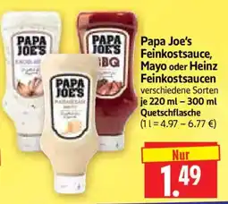 Edeka Herkules Papa Joe's Feinkostsauce Angebot