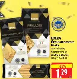 Edeka Herkules EDEKA Genussmomente Pasta Angebot