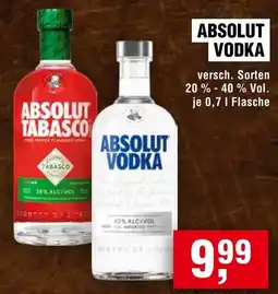 EDEKA Foodservice ABSOLUT VODKA Angebot