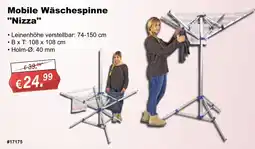 Stabilo Fachmarkt Mobile Wäschespinne "Nizza" Angebot