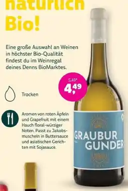 Biomarkt Grauburgunder Angebot