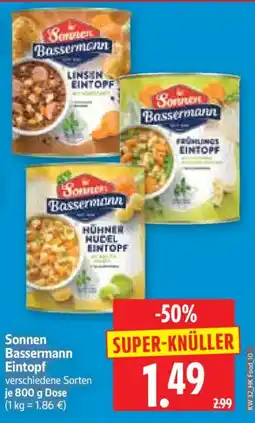 Edeka Herkules Sonnen Bassermann Eintopf Angebot