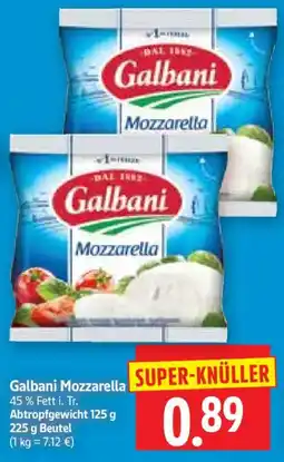 Edeka Herkules Galbani Mozzarella Angebot