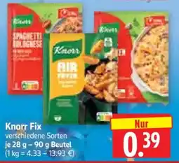 Edeka Herkules Knorr Fix Angebot