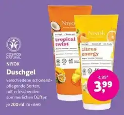 Biomarkt NIYOK Duschgel Angebot