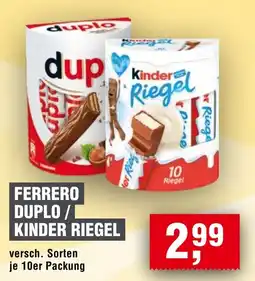 EDEKA Foodservice FERRERO DUPLO / KINDER RIEGEL Angebot