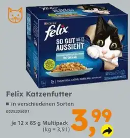 Globus Baumarkt Felix Katzenfutter Angebot