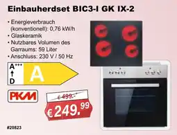 Stabilo Fachmarkt Einbauherdset BIC3-I GK IX-2 PKM Angebot