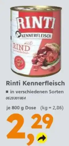 Globus Baumarkt Rinti Kennerfleisch Angebot