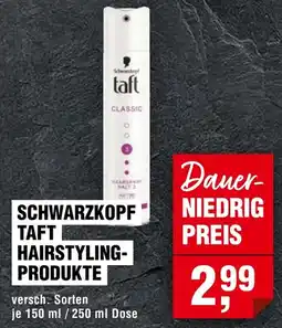 EDEKA Foodservice Schwarzkopf Taft Hairstyling-Produkte Angebot