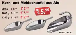 Stabilo Fachmarkt Korn- und Mehlschaufel aus Alu Angebot